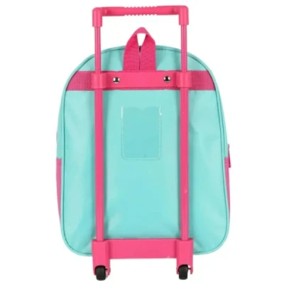 MOCHILA INFANTIL COM RODINHA STITCH PINK P UNIDADE IC42674SC - LUXCEL
