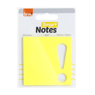 SMART NOTES 70X70MM - CUT WOW - 30 FLS - BA0352 BRW