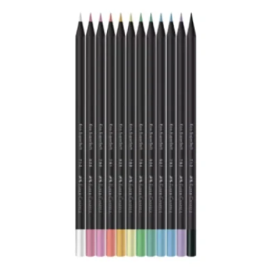 LAPIS DE COR C/12 SUPERSOFT PASTEL 210745 FABER-CASTELL