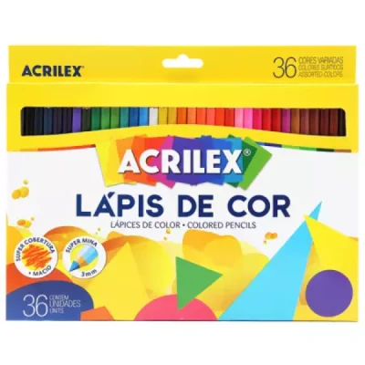 LAPIS DE COR C/36 REF09626 ACRILEX