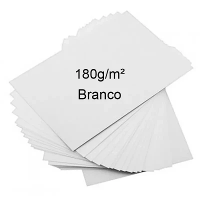 PAPEL SULFITE A4 180G C/50 BRANCO REPORT
