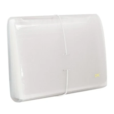 PASTA SANFONADA 31 DIV DUPLICATA CRISTAL REF6020PP-TR DAC