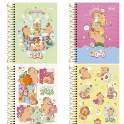 AGENDA ESP CAPYCLUB M3 (110MMX154MM) - TILIBRA
