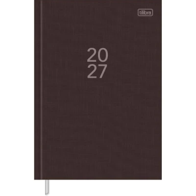 AGENDA COSTURADA MILANO (134X192MM) M5 2027 TILIBRA