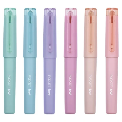 CANETA MARCA TEXTO POCKET PASTEL CA2048 BRW