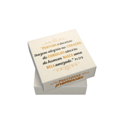 PRECIOSAS PROMESSAS CAIXA PAPEL 100 MENSAGENS PPP-0003 BELLA ARTES