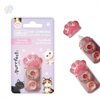 CORRETIVO FITA PURRFECT 5MMX6M TILIBRA