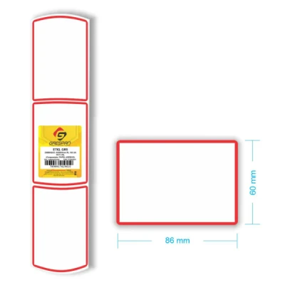 ETIQUETA PRECO GR5 C/100 85X60MM GRESPAN