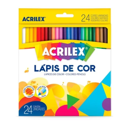 LAPIS DE COR C/24 REF09694 ACRILEX