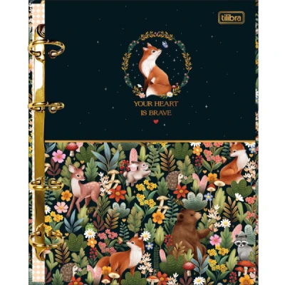 Caderno Argolado Cartonado Colegial Loveland 160 Folhas