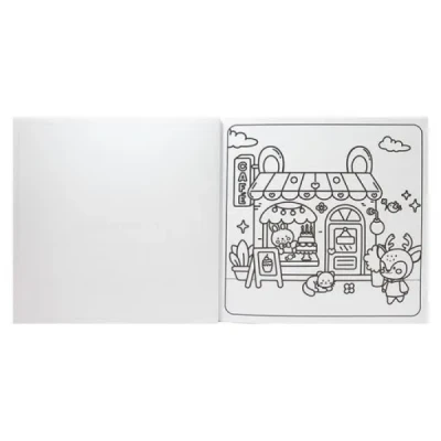 LIVRO DE COLORIR COZY BUNNY 25X25CM 24PG UNIDADE 1193244 - TODOLIVRO