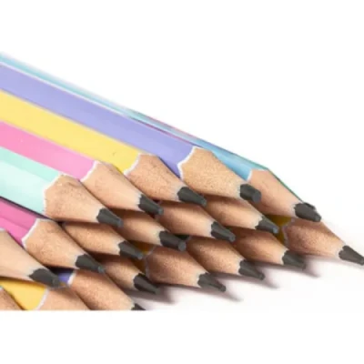 LAPIS DE ESCREVER HB ESTAMPADO PASTEL REF73673 JANDAIA