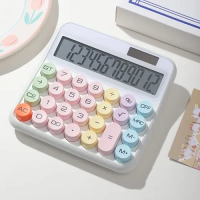 CALCULADORA 12DIG 14X15CM COLOR GB54480 MBTECH