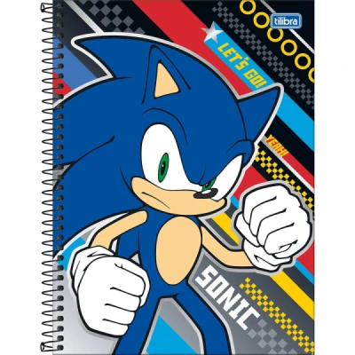 CADERNO 1MT ESP CD 80F SONIC TILIBRA