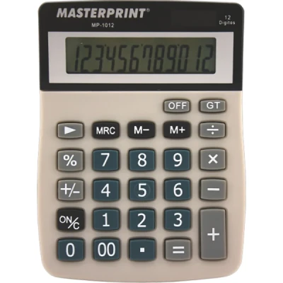 CALCULADORA 12DIG MP1012 MASTERPRINT