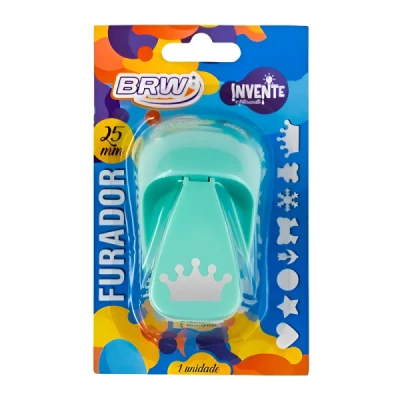 FURADOR DE EVA 25MM COROA BRW FE2510