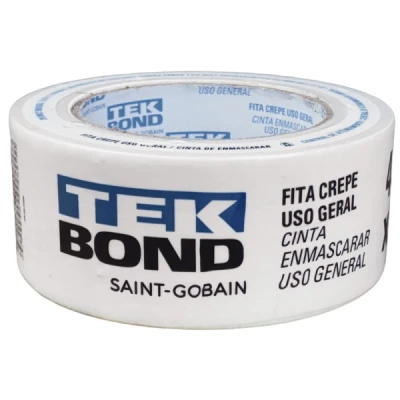 FITA CREPE 48X50 BRANCA TEK BOND