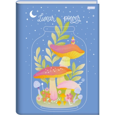 CADERNO BROCHURA 1/4 CD 80F BLOOM JANDAIA