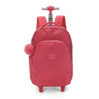 MOCHILA COM RODINHA UP4YOU CRINKLE G PINK UNIDADE MC47152UP-PK - LUXCEL