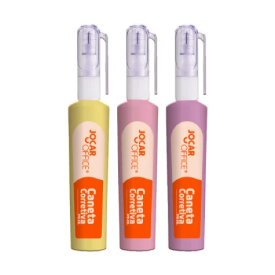 CORRETIVO CANETA 4ML MINI CORPO COLORIDO - JOCAR OFFICE