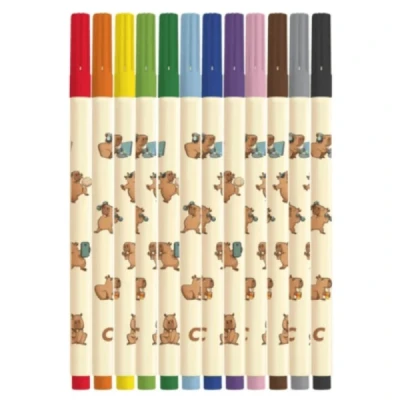 CANETINHA HIDROCOR C/12 NEO-PEN GIGANTE CAPIVARA 003267000 - COMPACTOR