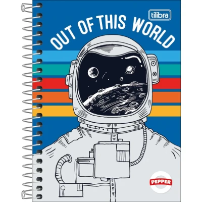 CADERNO 1/4 ESP CD 80F PEPPER MASC TILIBRA