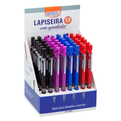 LAPISEIRA 2.0MM C/APONTADOR LP2048 BRW