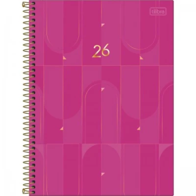 AGENDA ESPIRAL SPOT FEMININA M9 2026 TILIBRA