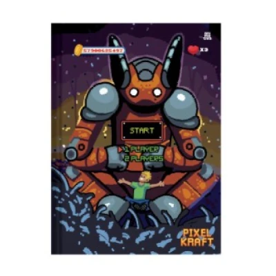 CADERNO BROCHURAO CD 80FL PIXEL