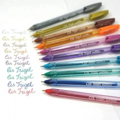 CANETA GEL TRIGEL1.0 METALICA C/10 57.6700 CIS