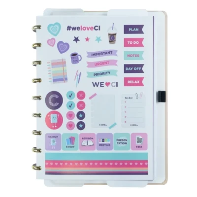 CADERNO INTELIGENTE MISS FLORAL BY GIULIA BENITE