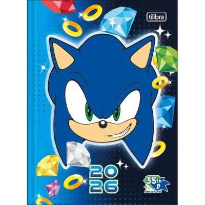 AGENDA COSTURADA PERMANENTE SONIC 2D M4 TILIBRA