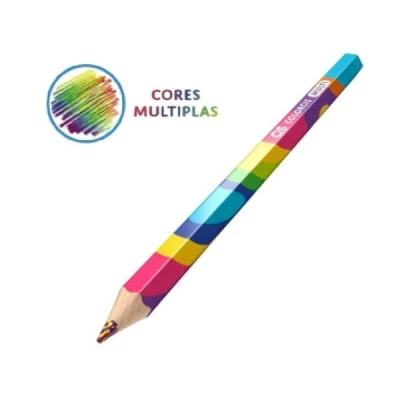 LAPIS DE COR JUMBO MESCLADO CIS
