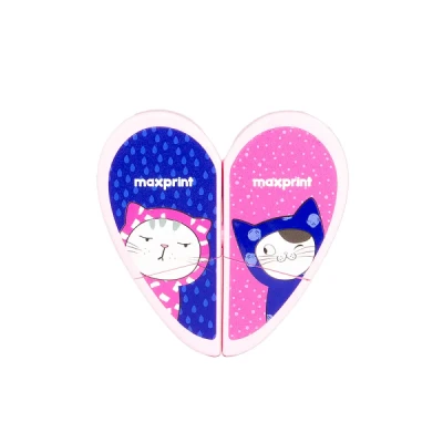 FITA CORRETIVA FORMATO CORACAO MAXPRINT- BLISTER