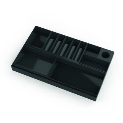 ORGANIZADOR DE GAVETAS PRETO MAXCRIL