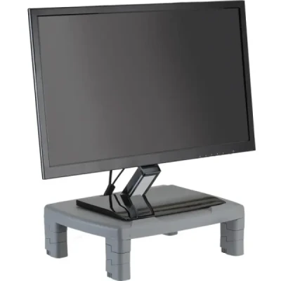 SUPORTE MONITOR PLASTICO PRETO REF10090007 - MAXCRIL