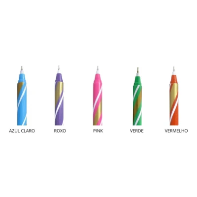 CANETA ESFEROGRAFICA CANDY 0.7 SORTIDA 44.2900 CIS
