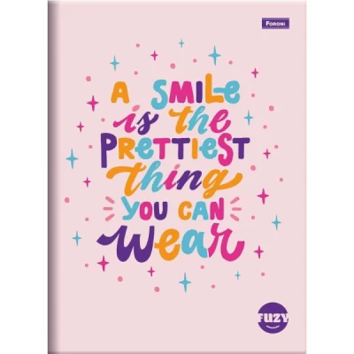 CADERNO BROCHURA 1/4 CD 80F FUZY FORONI