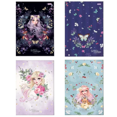 CADERNO BROCHURA 1/4 CD 80F LA FADINNE - JANDAIA