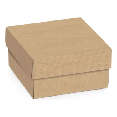 CAIXA PARA PRESENTE KRAFT 12X12X4 CROMUS