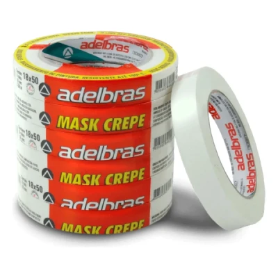 FITA CREPE 710 ADESIVA 18X50M  ADELBRAS