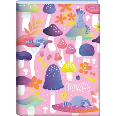 CADERNO BROCHURA 1/4 CD 80F BLOOM JANDAIA