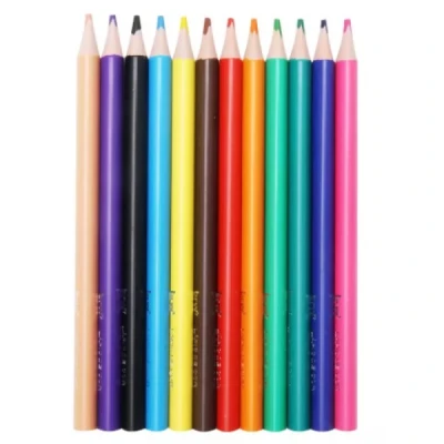 LAPIS DE COR C/12 RESINA PLASTICA TRIANGULAR JUMBO LP1206 BRW