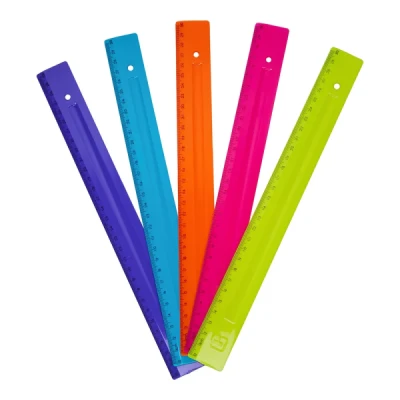 REGUA 30CM AVULSO NEON - MISTA POLIBRAS