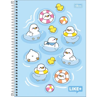 CADERNO ESP CD UNIV LIKE+FEM TILIBRA