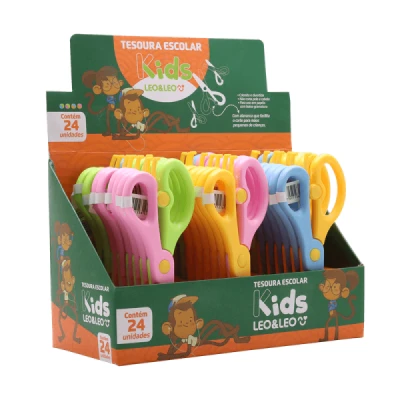 TESOURA ESCOLAR KIDS LEOLEO