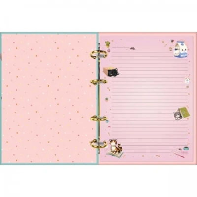 CADERNO ARGOLADO COLEGIAL PUR CAT 80F  - TILIBRA
