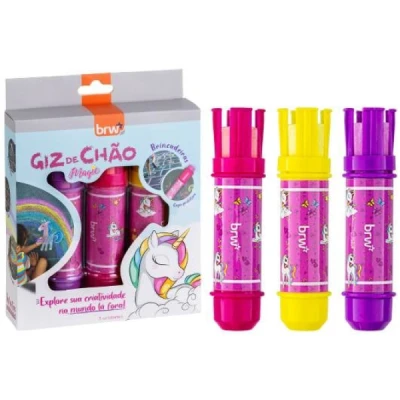 GIZ DE CHÃO MAGIC - CAIXA C/ 3 UN GZ3020 BRW