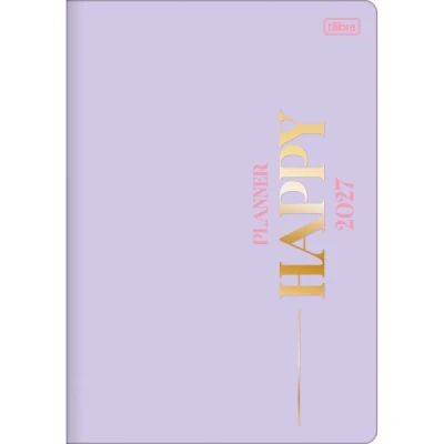 AGENDA GRAMPEADA PLANNER HAPPY M7 2027 - TILIBRA