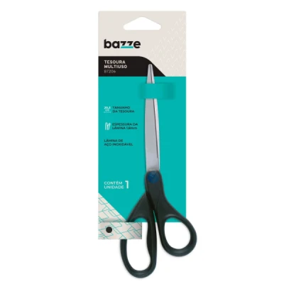 TESOURA 20CM 3CM B7206 BAZZE